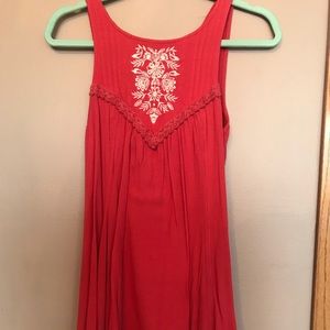 Coral Straight Fit Dress